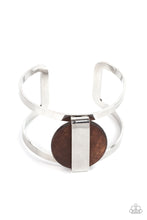 Load image into Gallery viewer, Paparazzi Accessories - Organic Fusion - Brown Wooden Cuff
