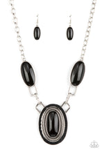 Load image into Gallery viewer, Paparazzi Accessories - Count to TENACIOUS - Black Necklace Set

