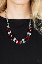 Load image into Gallery viewer, Paparazzi Accessories - Flawlessly Famous - Red Necklace Set
