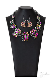 Paparazzi Accessories - Obsessed Oil Spill Zi Collection Necklace Set